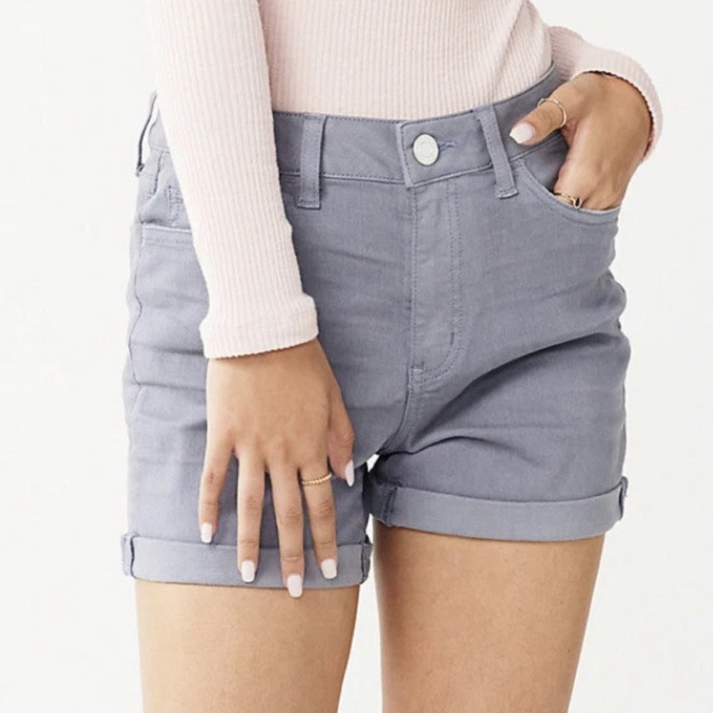 💜 SO High Rise Midi Short - Picture 3 of 6